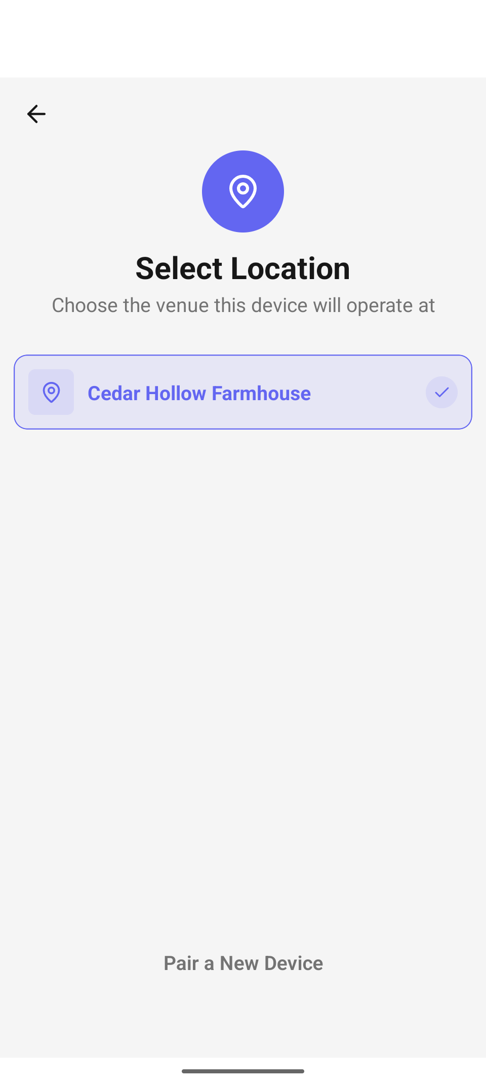 Switch location